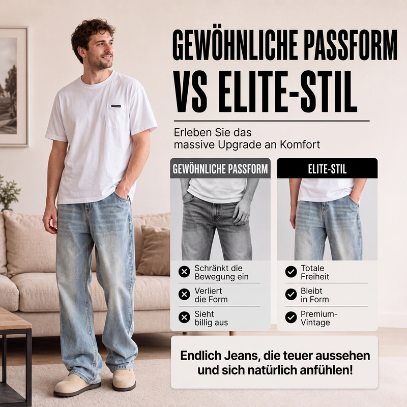📣📣50%Rabatt!!!🎉✨Curved-Leg-Jeans im Vintage-Look – Leichter Denim, bequemer Sitz & zeitloses Design – Ideal für Frühling, Herbst & entspannte Stunden
