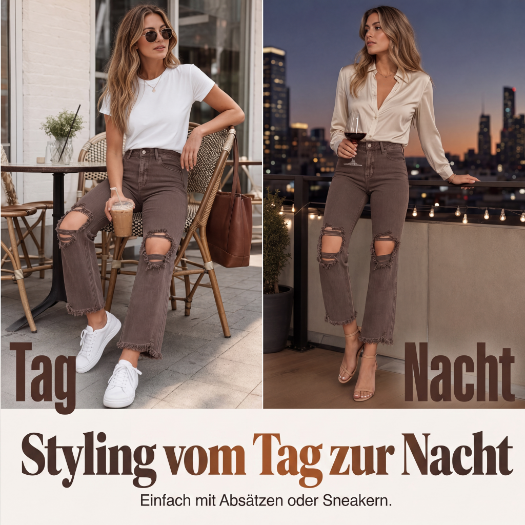 📣📣50%Rabatt!!!🎉✨Flare-Jeans mit Beinverlängerung – Leichter Denim, bequemer Sitz & zeitloses Design – Ideal für Frühling, Herbst & entspannte Stunden