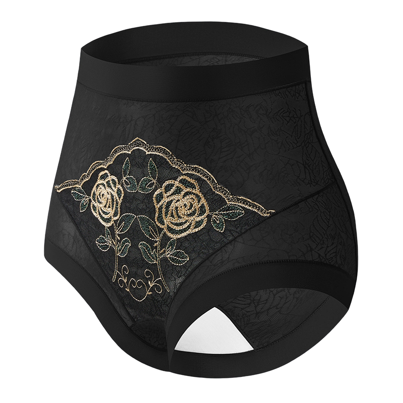 💥 Blitz-50%! Damen Spitzenunterwäsche mit hoher Taille zur Bauchkontrolle