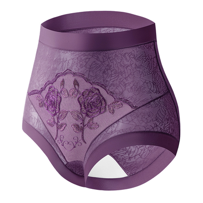 💥 Blitz-50%! Damen Spitzenunterwäsche mit hoher Taille zur Bauchkontrolle