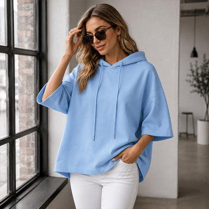 🧥 50 % RABATT – Damen Oversize Hoodie mit weitem Ärmel | Kuscheliger Komfort trifft auf modernen Casual-Look ✨