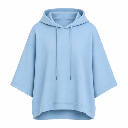 🧥 50 % RABATT – Damen Oversize Hoodie mit weitem Ärmel | Kuscheliger Komfort trifft auf modernen Casual-Look ✨
