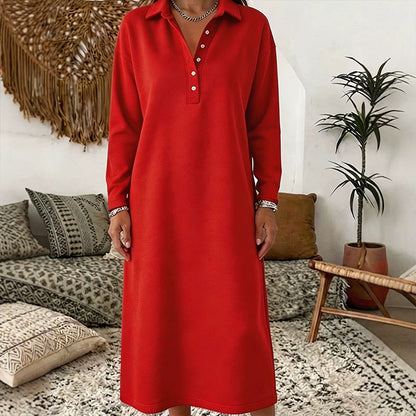 📢📢50%Rabatt!!!🎉✨Langarm-Strick-Sweatshirtkleid für Damen