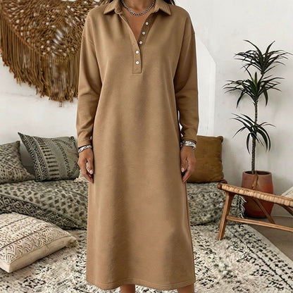 📢📢50%Rabatt!!!🎉✨Langarm-Strick-Sweatshirtkleid für Damen