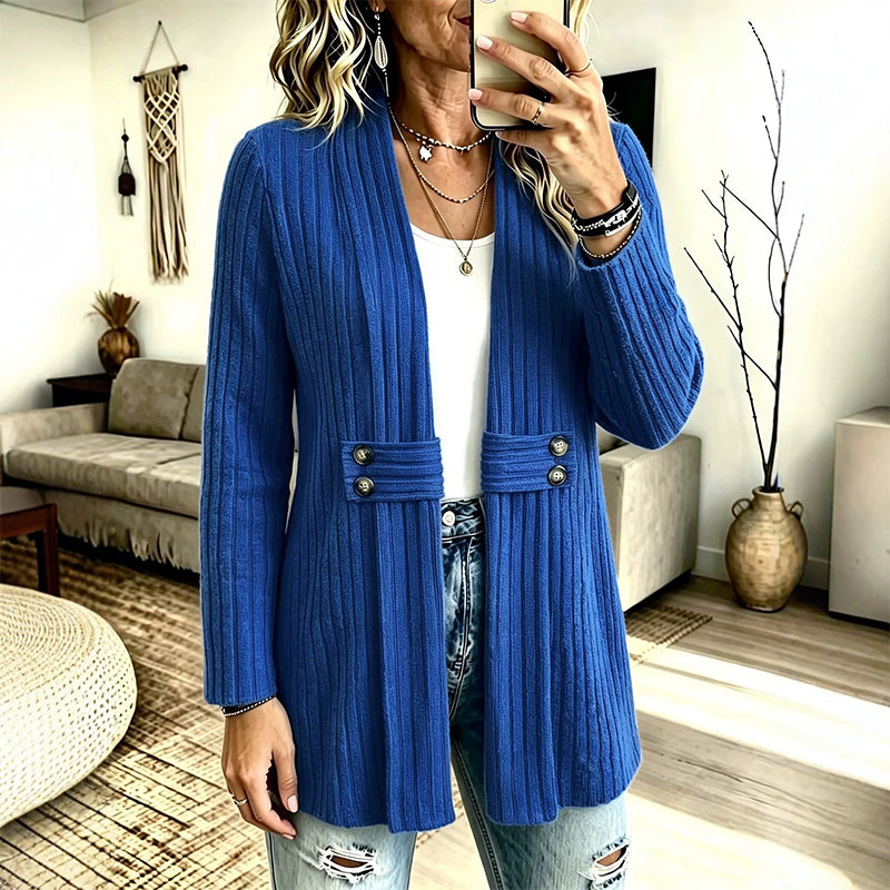 📢📢50%Rabatt!!!🎉✨Gerippter Strickcardigan für Damen