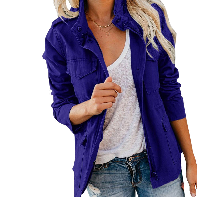📢📢50%Rabatt!!!🎉✨Damen Utility-Jacke mit Taschen