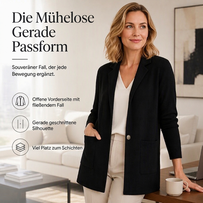 📢📢50%Rabatt!!!🎉✨Damen Strickcardigan mit Reverskragen