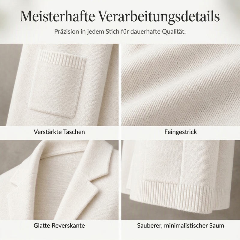 📢📢50%Rabatt!!!🎉✨Damen Strickcardigan mit Reverskragen