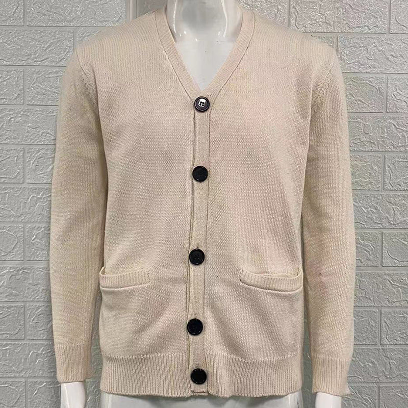 📢📢50%Rabatt!!!🎉✨Strickcardigan mit V-Ausschnitt für Herren im lässigen Stil