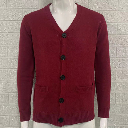 📢📢50%Rabatt!!!🎉✨Strickcardigan mit V-Ausschnitt für Herren im lässigen Stil