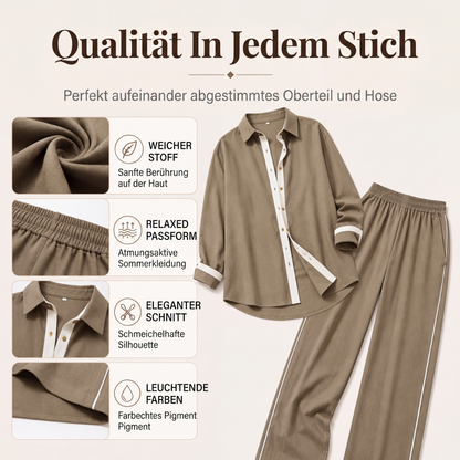 📣📣50%Rabatt!!!🎉✨2-teiliges Freizeit-Set im lässigen Look – Leichter Stoff, bequemer Sitz & vielseitig kombinierbar – Perfekt für Frühling, Sommer & entspannte Stunden