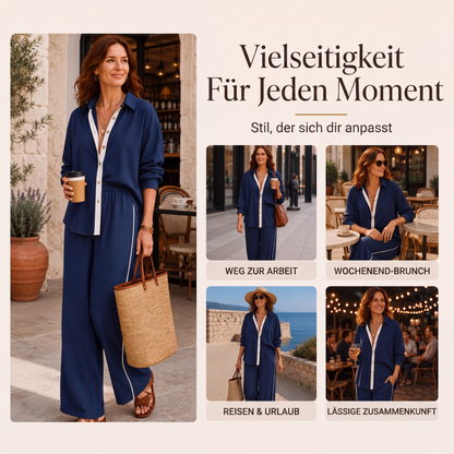 📣📣50%Rabatt!!!🎉✨2-teiliges Freizeit-Set im lässigen Look – Leichter Stoff, bequemer Sitz & vielseitig kombinierbar – Perfekt für Frühling, Sommer & entspannte Stunden