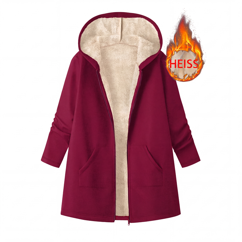 📢📢50%Rabatt!!!🎉✨Gemütliche, warme Damen-Freizeitjacke mit Kapuze