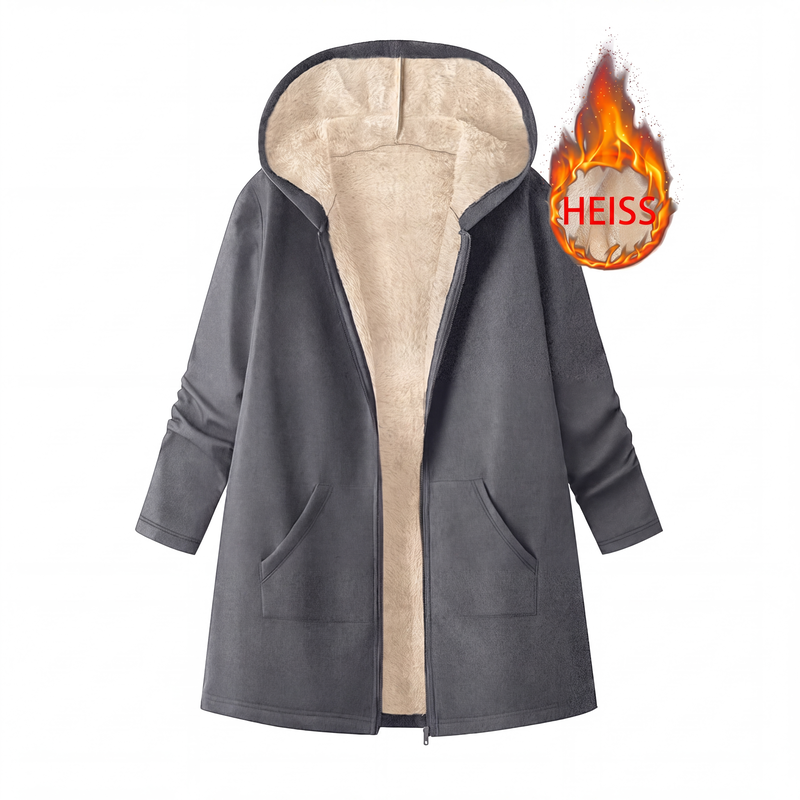📢📢50%Rabatt!!!🎉✨Gemütliche, warme Damen-Freizeitjacke mit Kapuze