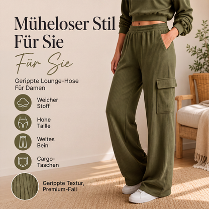 📢📢50%Rabatt!!!🎉✨Hoch sitzende Damen-Hose mit Kordelzug