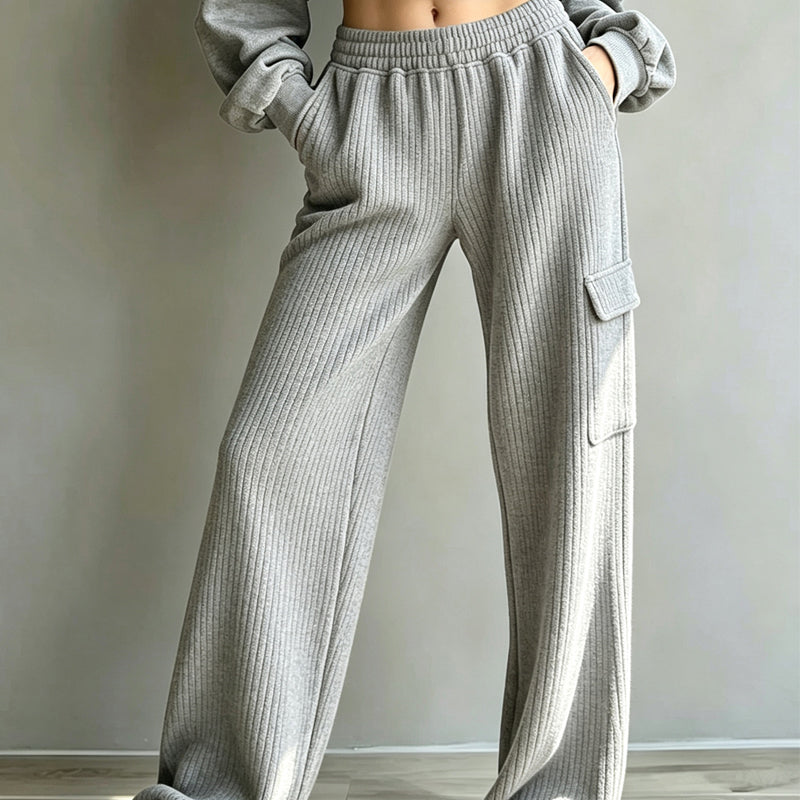 📢📢50%Rabatt!!!🎉✨Hoch sitzende Damen-Hose mit Kordelzug