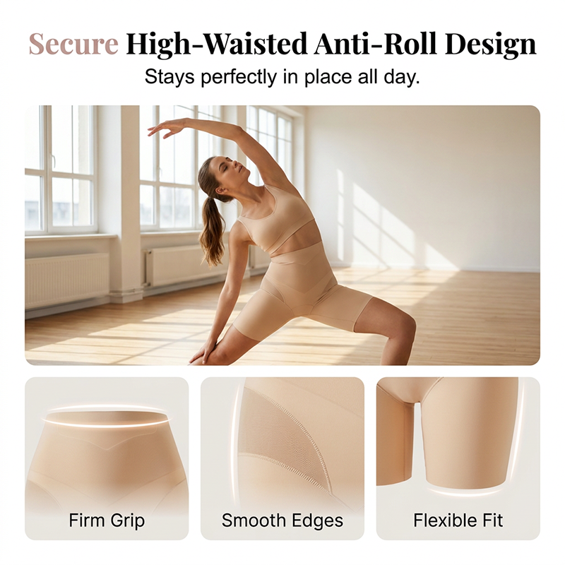 📣📣50%Rabatt!!!🎉✨Nahtlose Shapewear-Shorts – Leichter Stoff, bequemer Sitz & figurschmeichelnde Passform – Perfekt für warme Tage & aktive Stunden