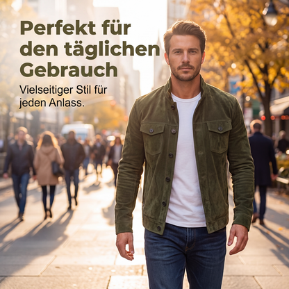 📢📢50%Rabatt!!!🎉✨Herren-Cordjacke im Vintage-Stil mit Stehkragen