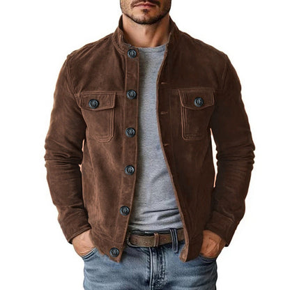 📢📢50%Rabatt!!!🎉✨Herren-Cordjacke im Vintage-Stil mit Stehkragen