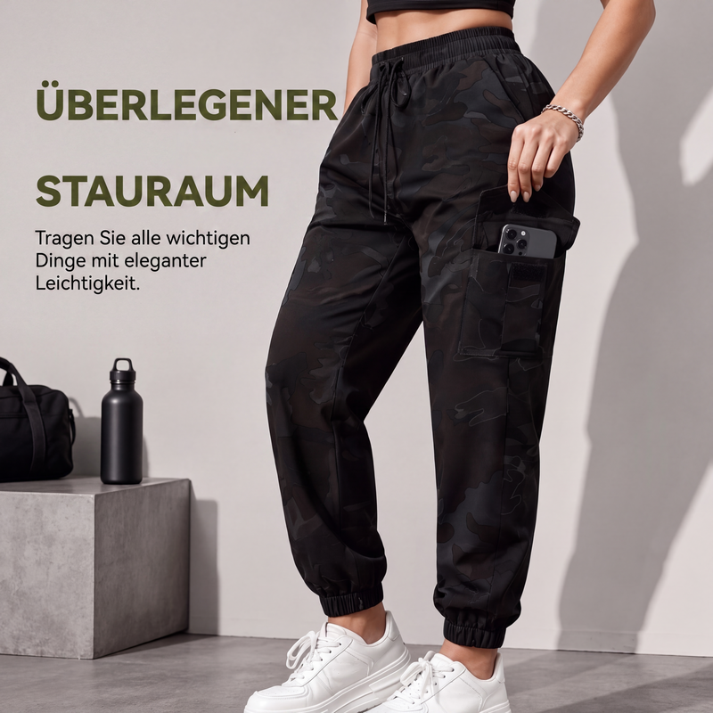 📢📢50%Rabatt!!!🎉✨Damen Cargohosen – Leichte Outdoor-Jogginghosen – Bequemer Schnitt, praktische Taschen & vielseitig kombinierbar – Perfekt für Alltag, Outdoor & Freizeit – Jetzt -50%!