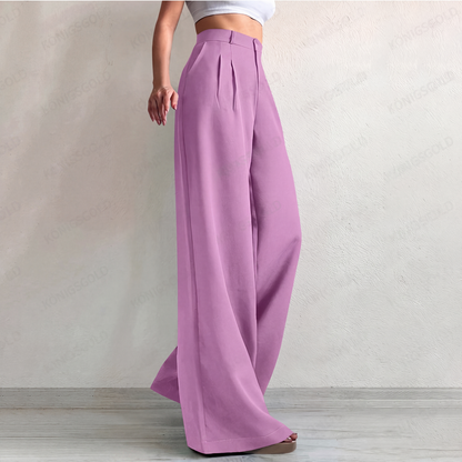 📢📢50%Rabatt!!!🎉✨Weite Anzughose mit hoher Taille für Damen
