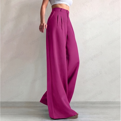 📢📢50%Rabatt!!!🎉✨Weite Anzughose mit hoher Taille für Damen
