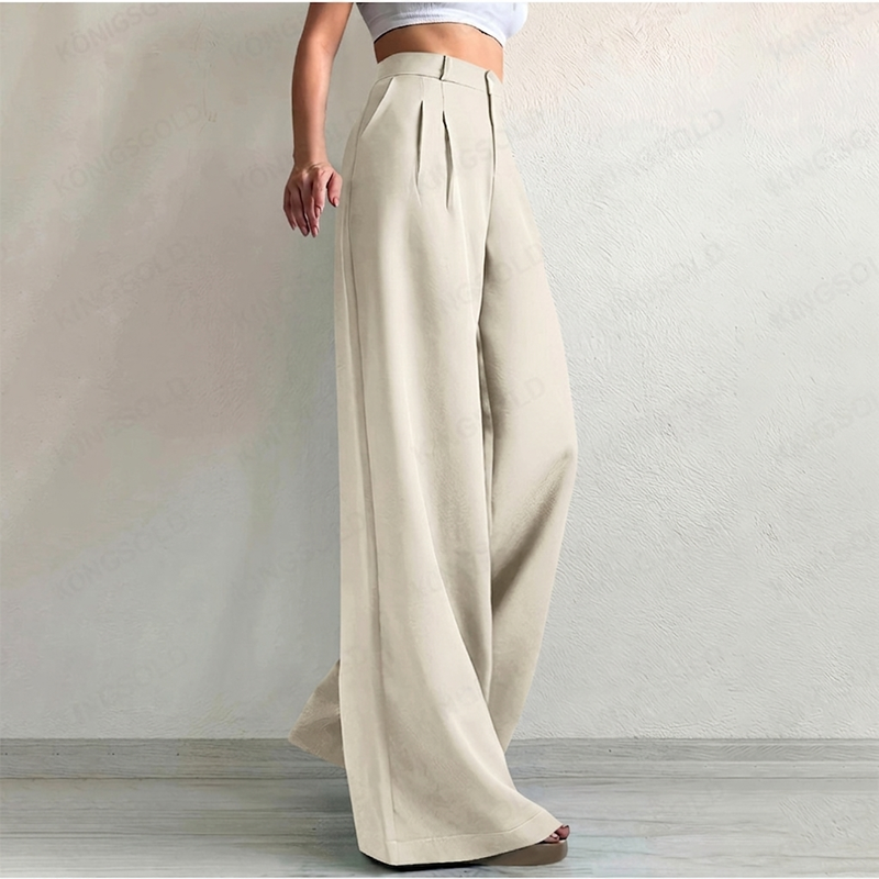 📢📢50%Rabatt!!!🎉✨Weite Anzughose mit hoher Taille für Damen