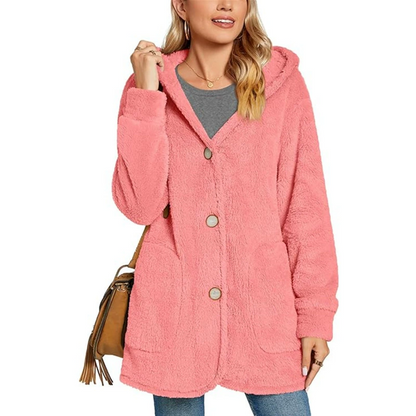 📢📢50%Rabatt!!!🎉✨Gemütliche warme Damen-Kapuzenjacke