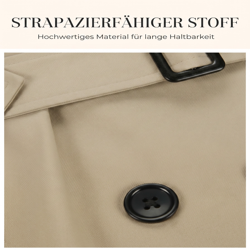 📢📢50%Rabatt!!!🎉✨Damen-Casual-Trenchcoat mit Zweireiher