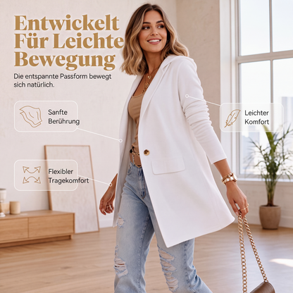 🧥 50 % RABATT | Elegant, lässig & vielseitig – Damen Blazer mit klassischem Reverskragen