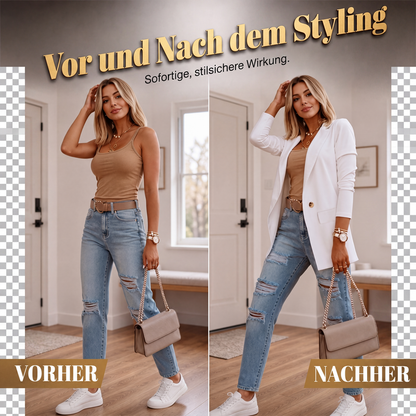 🧥 50 % RABATT | Elegant, lässig & vielseitig – Damen Blazer mit klassischem Reverskragen