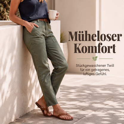 📢📢50%Rabatt!!💎👖 Neuheiten – Bequeme Cargo-Chino mit geradem Bein – vielseitig