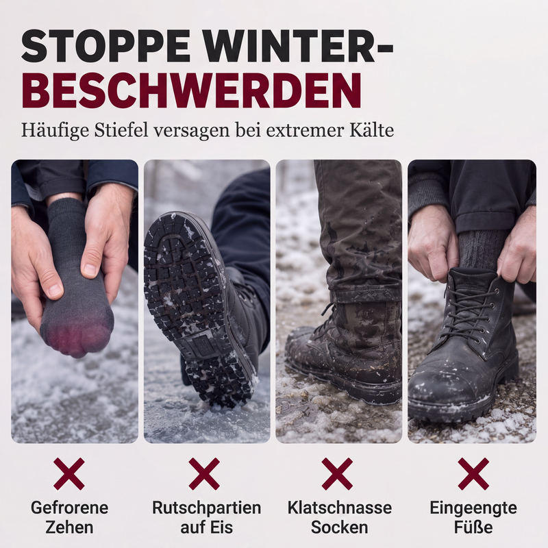 📢📢50%Rabatt!!!🎉✨Warme Winter-Slipper-Schneestiefel für Herren