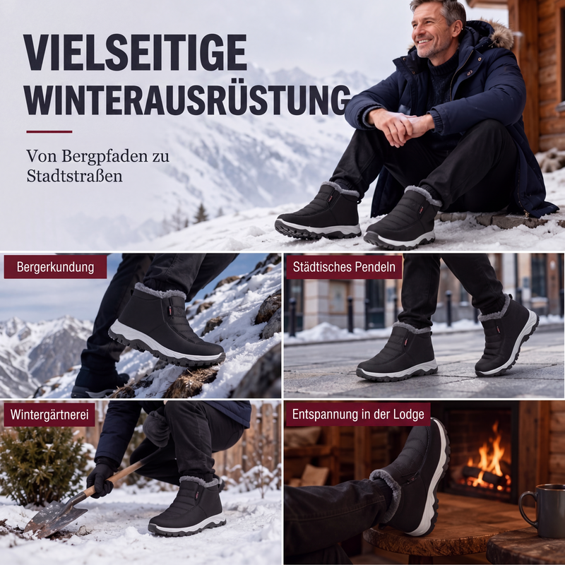 📢📢50%Rabatt!!!🎉✨Warme Winter-Slipper-Schneestiefel für Herren