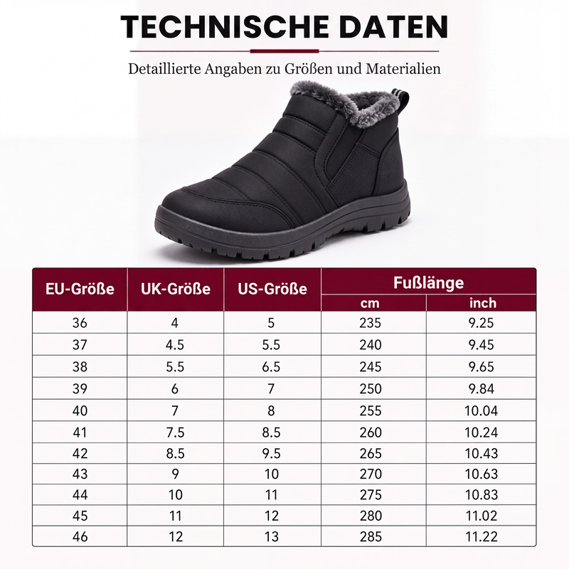 📢📢50%Rabatt!!!🎉✨Warme Winter-Slipper-Schneestiefel für Herren