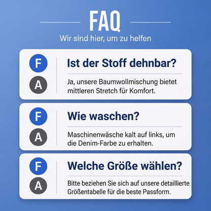 📢📢50%Rabatt!!!🎉✨Slim-Fit Jeans-Jogger für Herren mit elastischem Bund