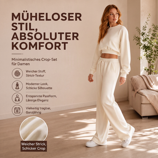 ⏰ Countdown läuft – 50% nur noch 3 Tage! 2-teiliges Set: Sweatshirt und Hose für Damen