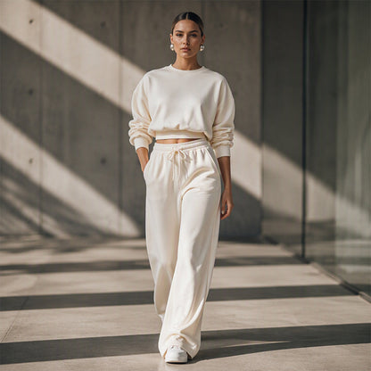 ⏰ Countdown läuft – 50% nur noch 3 Tage! 2-teiliges Set: Sweatshirt und Hose für Damen
