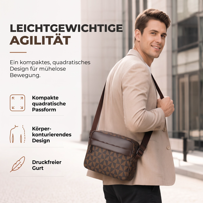 💎Jetzt im Trend – Quadratische Umhängetasche – urban und robust