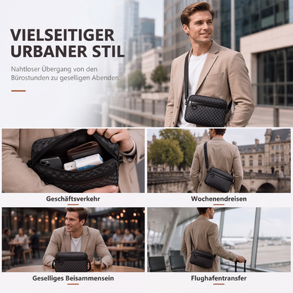 💎Jetzt im Trend – Quadratische Umhängetasche – urban und robust