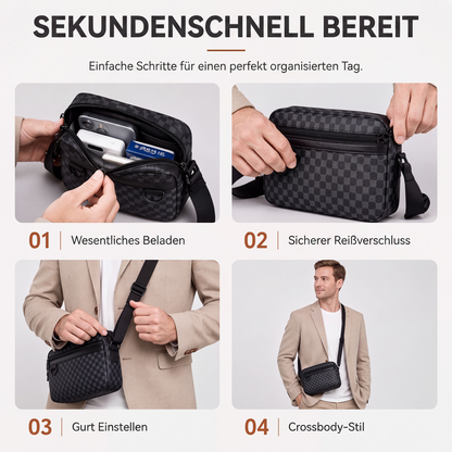💎Jetzt im Trend – Quadratische Umhängetasche – urban und robust