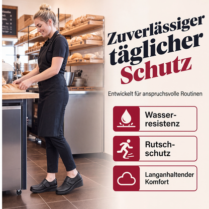 👟 50 % RABATT | Sicherer durch nasse Arbeitstage – Wasserfeste Komfort-Arbeitsschuhe mit profilierter Sohle