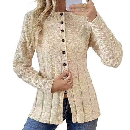 🌸 Cardigan mit Zopfmuster – Hochwertige Qualität, feminine Passform & vielseitig kombinierbar – Perfekt für jeden Look – Jetzt 50% Rabatt!