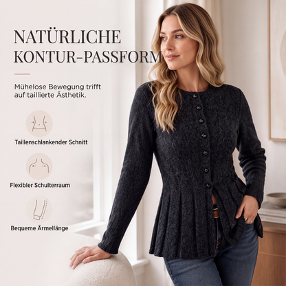 🌸 Cardigan mit Zopfmuster – Hochwertige Qualität, feminine Passform & vielseitig kombinierbar – Perfekt für jeden Look – Jetzt 50% Rabatt!