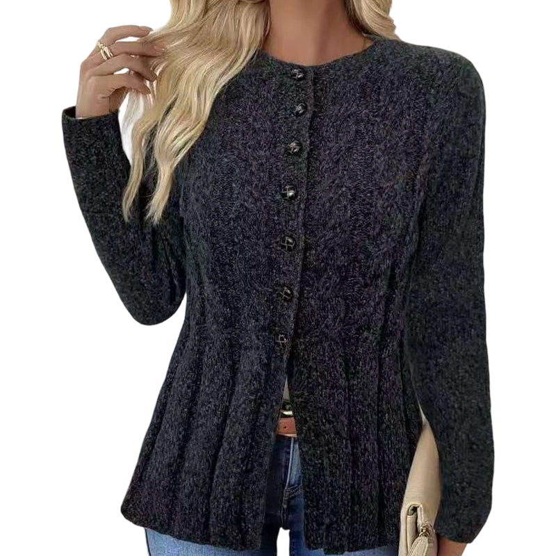 🌸 Cardigan mit Zopfmuster – Hochwertige Qualität, feminine Passform & vielseitig kombinierbar – Perfekt für jeden Look – Jetzt 50% Rabatt!