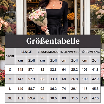📢📢50%Rabatt!!!🎉✨Lässiger Weitbein-Jumpsuit mit quadratischem Ausschnitt für Damen