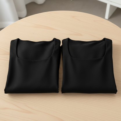 📢📢50%Rabatt!!!🎉✨Lässiger Weitbein-Jumpsuit mit quadratischem Ausschnitt für Damen