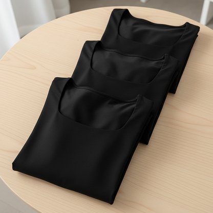 📢📢50%Rabatt!!!🎉✨Lässiger Weitbein-Jumpsuit mit quadratischem Ausschnitt für Damen