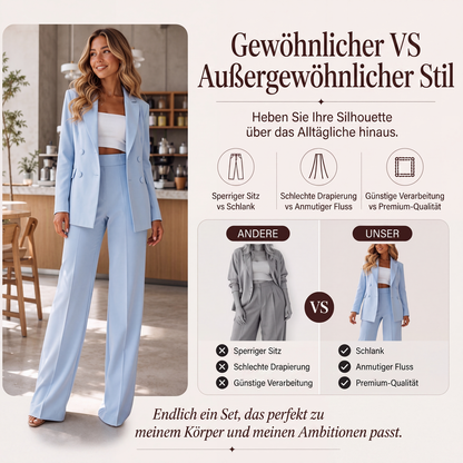 Elegantes 2-teiliges Set für Damen: Blazer und Hose