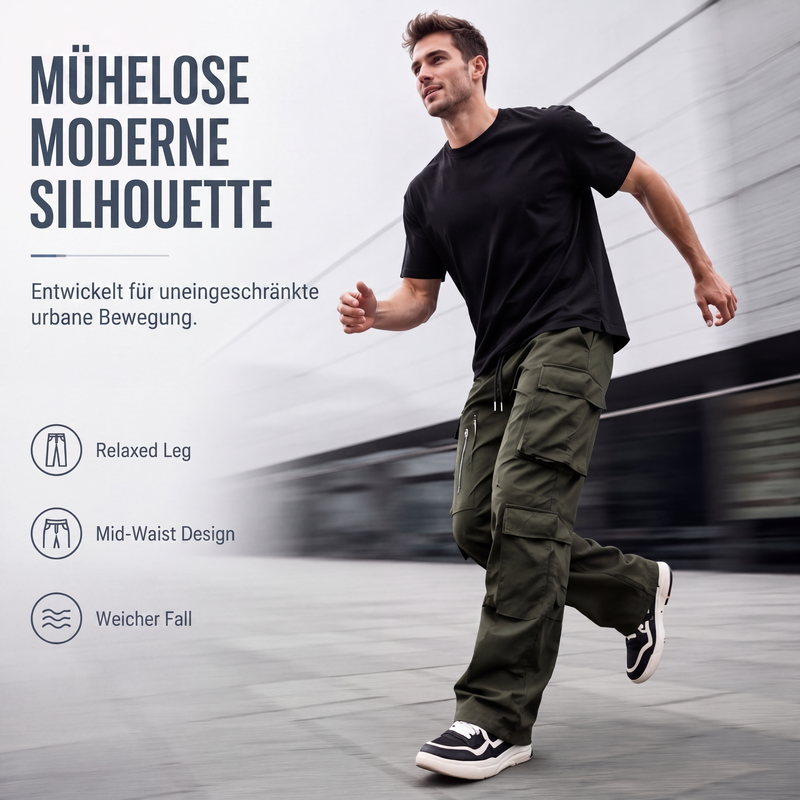 Cargohose mit mehreren Taschen